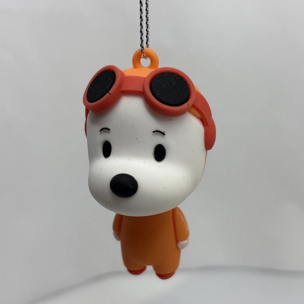 Snoopy Astronaut Peanuts Mystery Hallmark Christmas tree Ornament‎ Goggles 2"